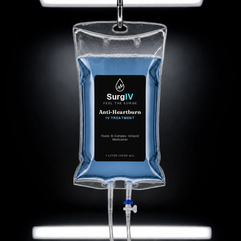Anti-Heartburn IV treatment bag